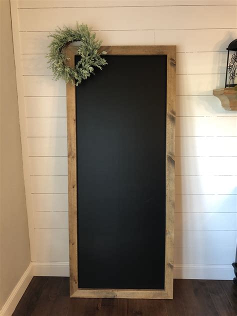 oversized framed chalkboard